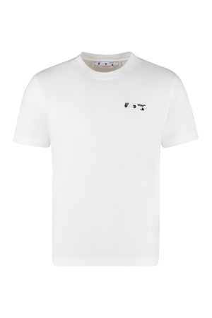 Logo print cotton T-shirt-0